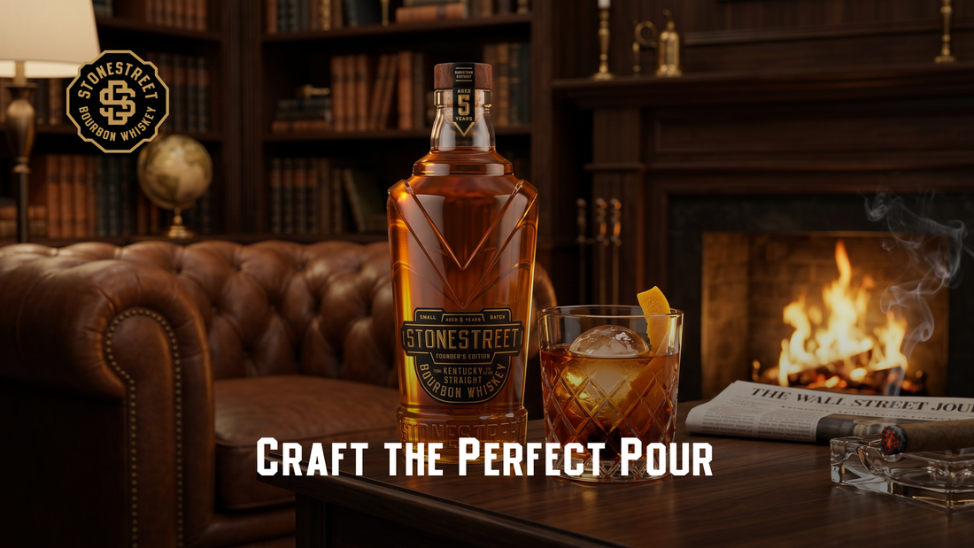 Stonestreet whiskey signature bourbon cocktail crafted with precision and balance
